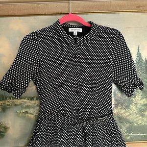 Emily and fin polka dot dress